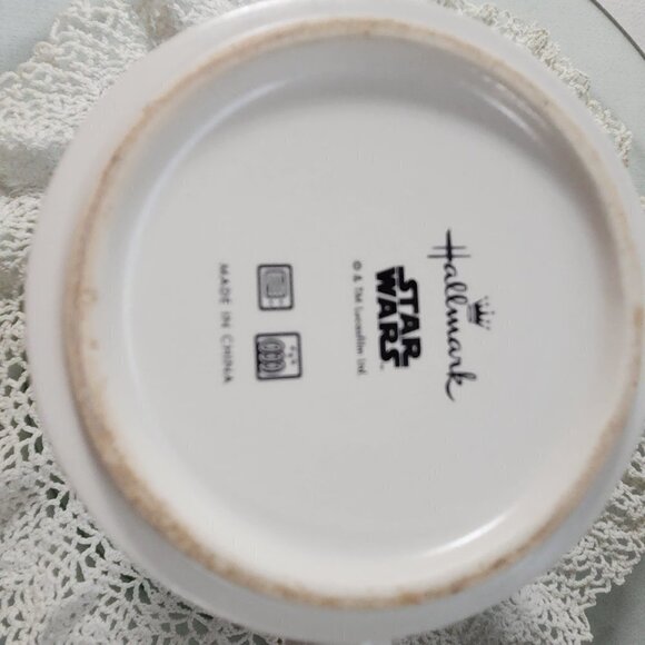 Star Wars Mugs Princess Leia I Love You Hallmark Blue Coffee Cup Vintage - Picture 9 of 9